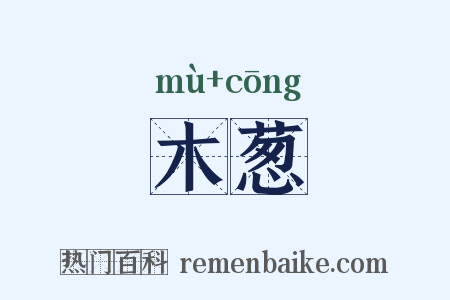 木葱是什么意思的图片